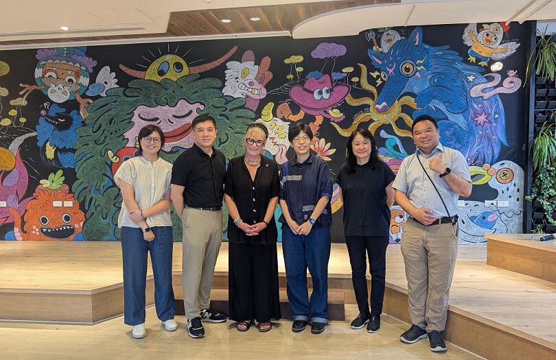 中山人科攜手德國美因茲大學 跨國共學從線上走向校園圖片
